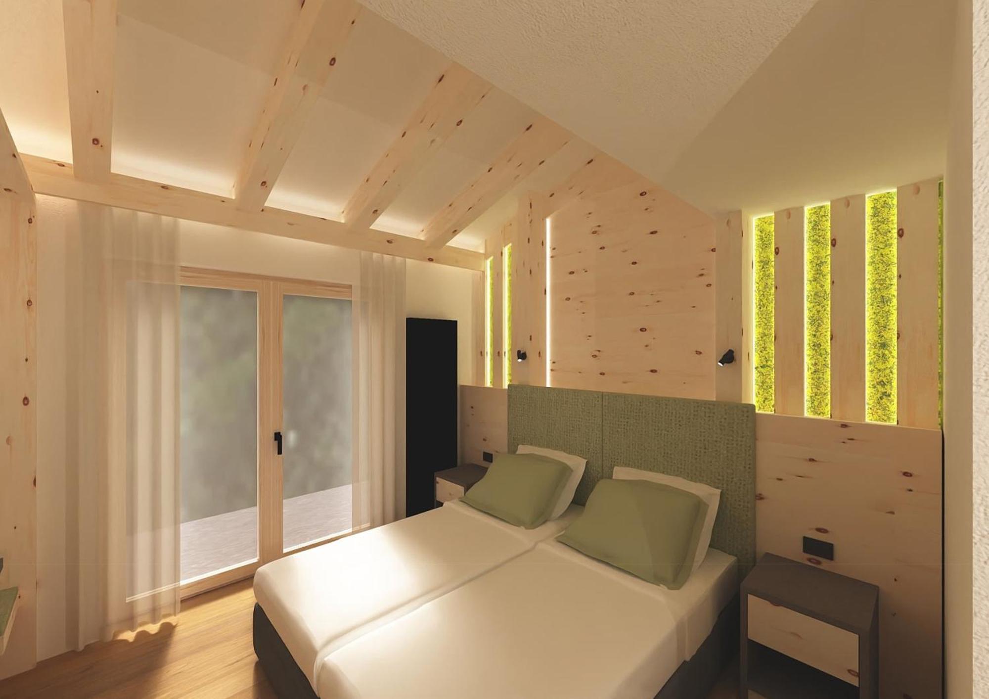 Hotel Des Alpes Soraga Esterno foto